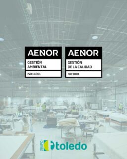 Hoy compartimos una noticia importante para nosotros.Grupo Toledo ha obtenido las 𝐜𝐞𝐫𝐭𝐢𝐟𝐢𝐜𝐚𝐜𝐢𝐨𝐧𝐞𝐬 𝐀𝐄𝐍𝐎𝐑 𝐈𝐒𝐎 𝟗𝟎𝟎𝟏:𝟐𝟎𝟏𝟓 (𝐆𝐞𝐬𝐭𝐢𝐨́𝐧 𝐝𝐞 𝐥𝐚 𝐂𝐚𝐥𝐢𝐝𝐚𝐝) 𝐞 𝐈𝐒𝐎 𝟏𝟒𝟎𝟎𝟏:𝟐𝟎𝟏𝟓 (𝐆𝐞𝐬𝐭𝐢𝐨́𝐧 𝐀𝐦𝐛𝐢𝐞𝐧𝐭𝐚𝐥).Este reconocimiento certifica que nuestros procesos cumplen estándares internacionales en calidad, control operativo y gestión ambiental, aplicados a nuestra actividad de confección, comercialización e instalación de soluciones textiles y dotación para el sector hospitality.Más allá del sello, estas certificaciones reflejan algo que forma parte de nuestra manera de trabajar desde siempre:—Rigor en los procesos.—Compromiso con la mejora continua.—Servicio fiable para nuestros clientes.Para hoteles, interioristas y profesionales del sector, significa contar con un partner que trabaja con procedimientos auditados y una operativa cada vez más eficiente y responsable.Seguimos avanzando con la misma idea que nos ha acompañado desde el inicio: hacer bien las cosas para que cada proyecto funcione.